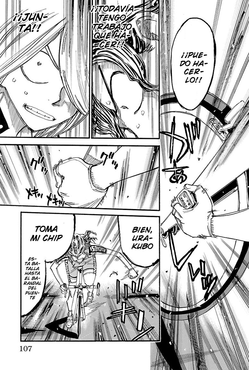 Yowamushi Pedal Capitulo 439: ¡¡Duelo a muerte!! página 7