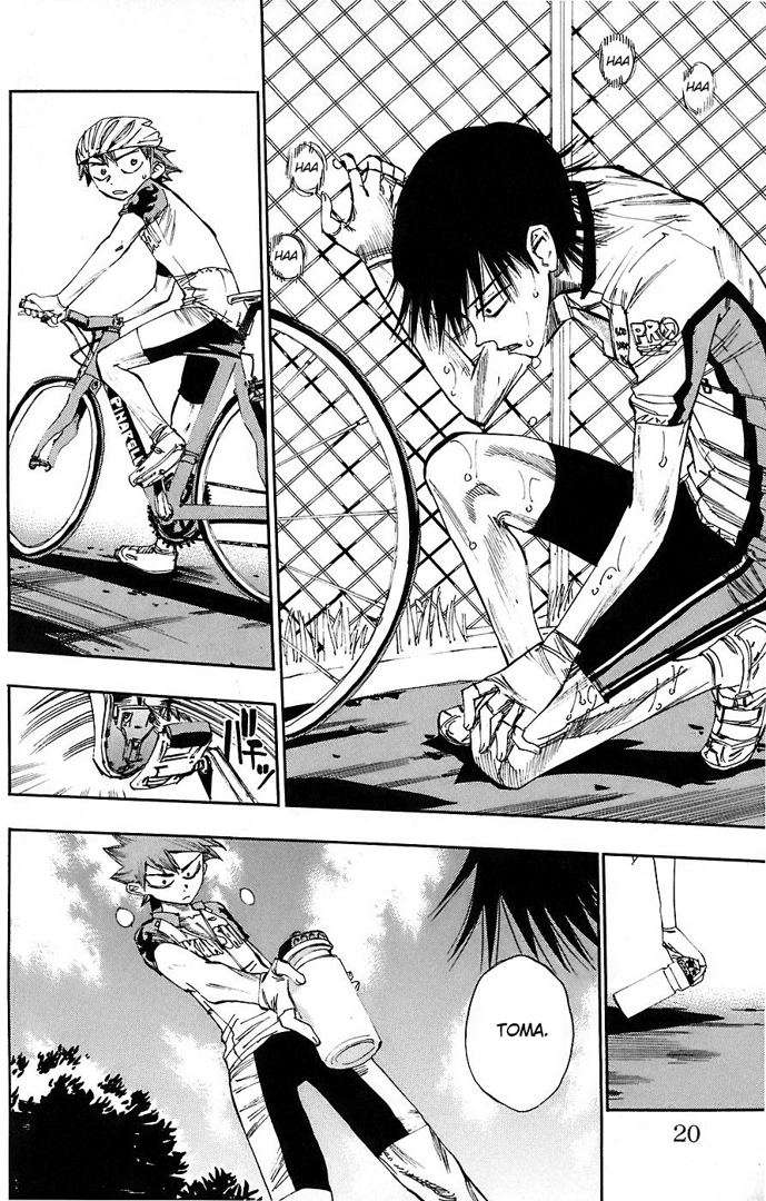 Yowamushi Pedal Capitulo 44: Los 1000 km de Imaizumi y Naruko página 22