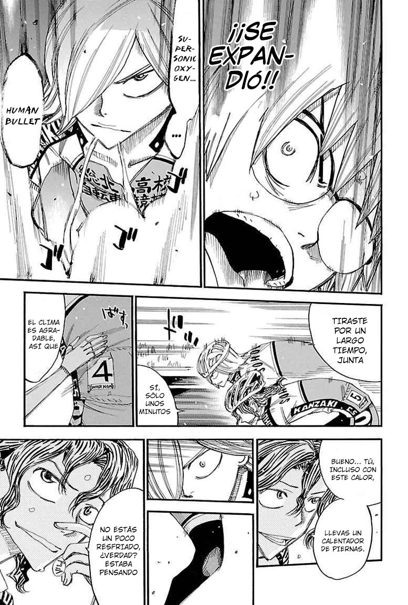 Yowamushi Pedal Capitulo 440: El error de Teshima página 11