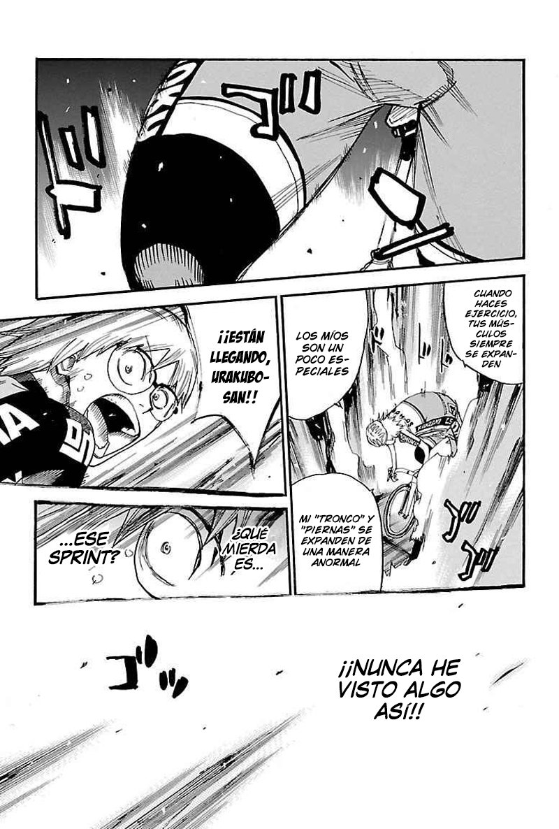 Yowamushi Pedal Capitulo 440: El error de Teshima página 13