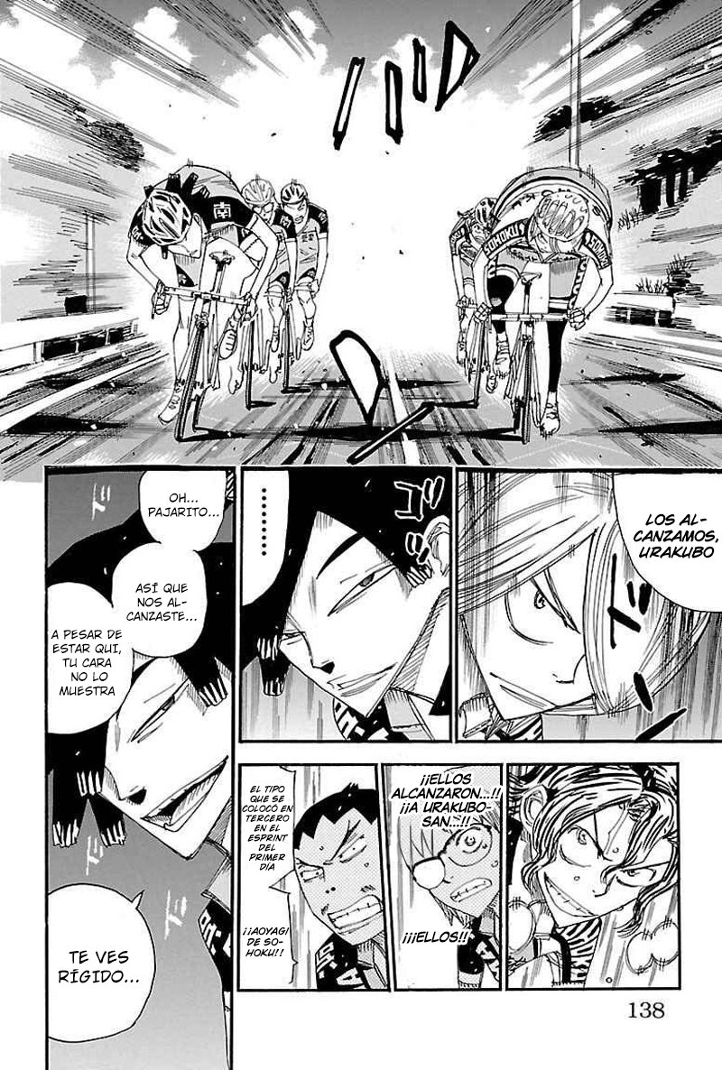 Yowamushi Pedal Capitulo 440: El error de Teshima página 15
