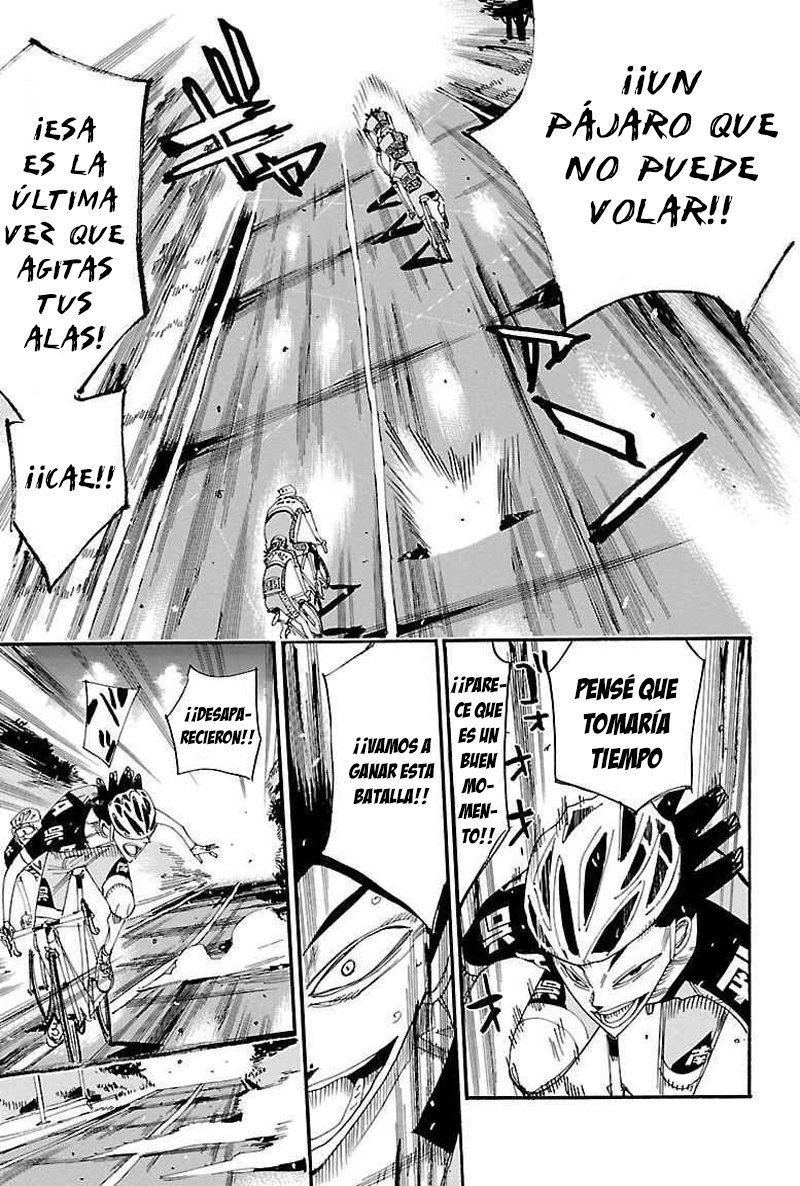 Yowamushi Pedal Capitulo 440: El error de Teshima página 16
