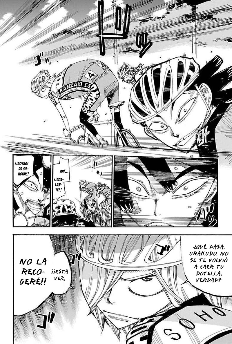 Yowamushi Pedal Capitulo 440: El error de Teshima página 17