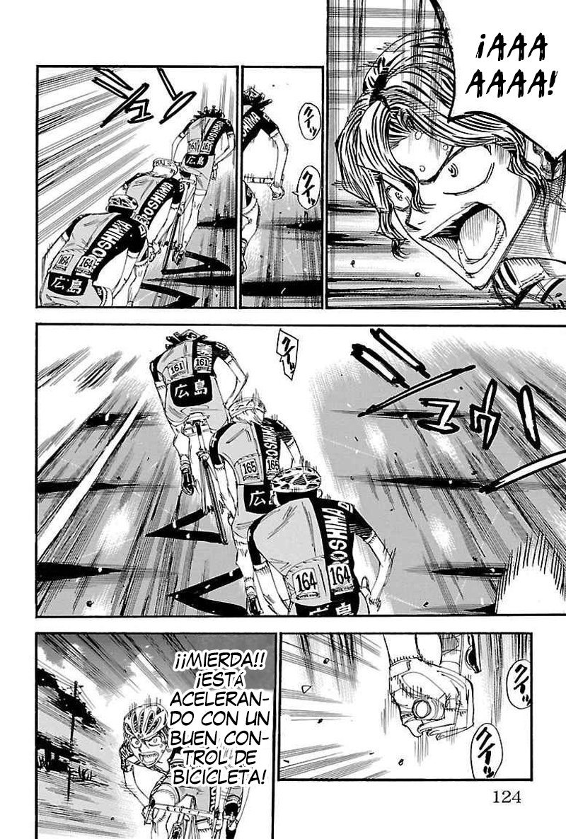 Yowamushi Pedal Capitulo 440: El error de Teshima página 4