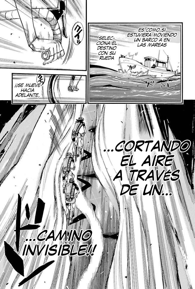Yowamushi Pedal Capitulo 440: El error de Teshima página 5