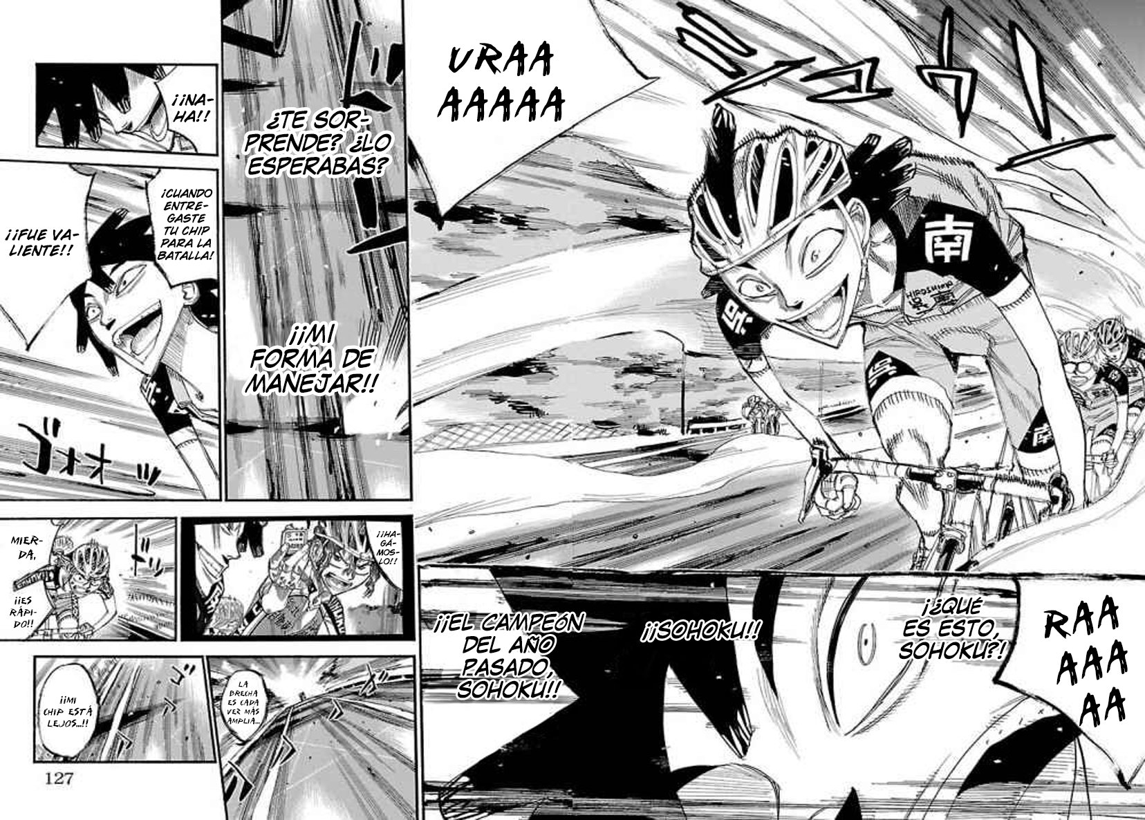 Yowamushi Pedal Capitulo 440: El error de Teshima página 6