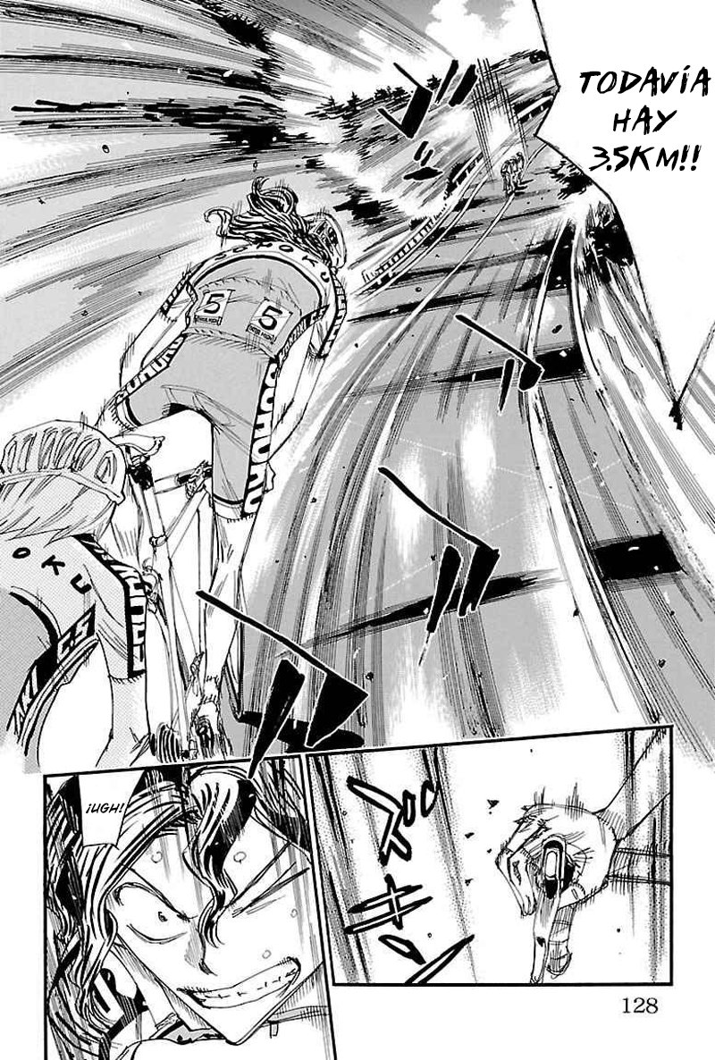 Yowamushi Pedal Capitulo 440: El error de Teshima página 7