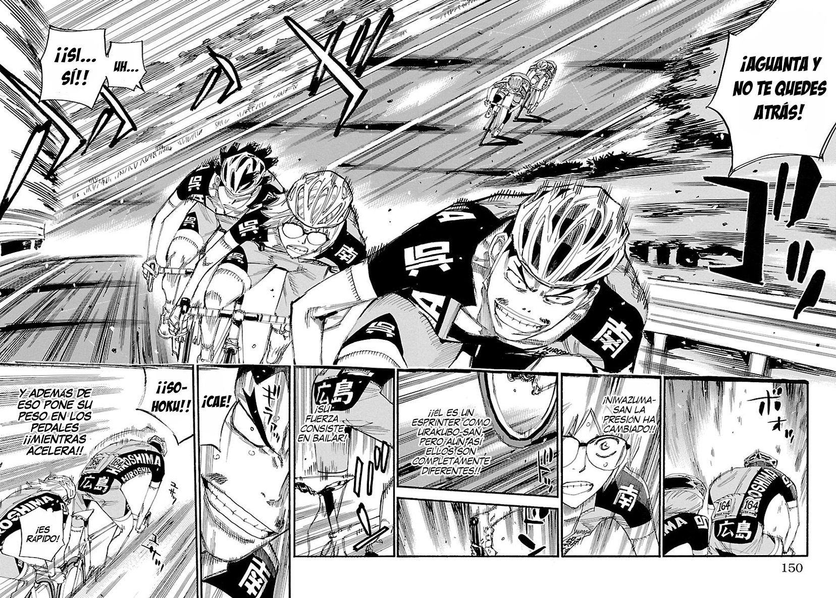 Yowamushi Pedal Capitulo 441: Hiroshima Impasiente página 10