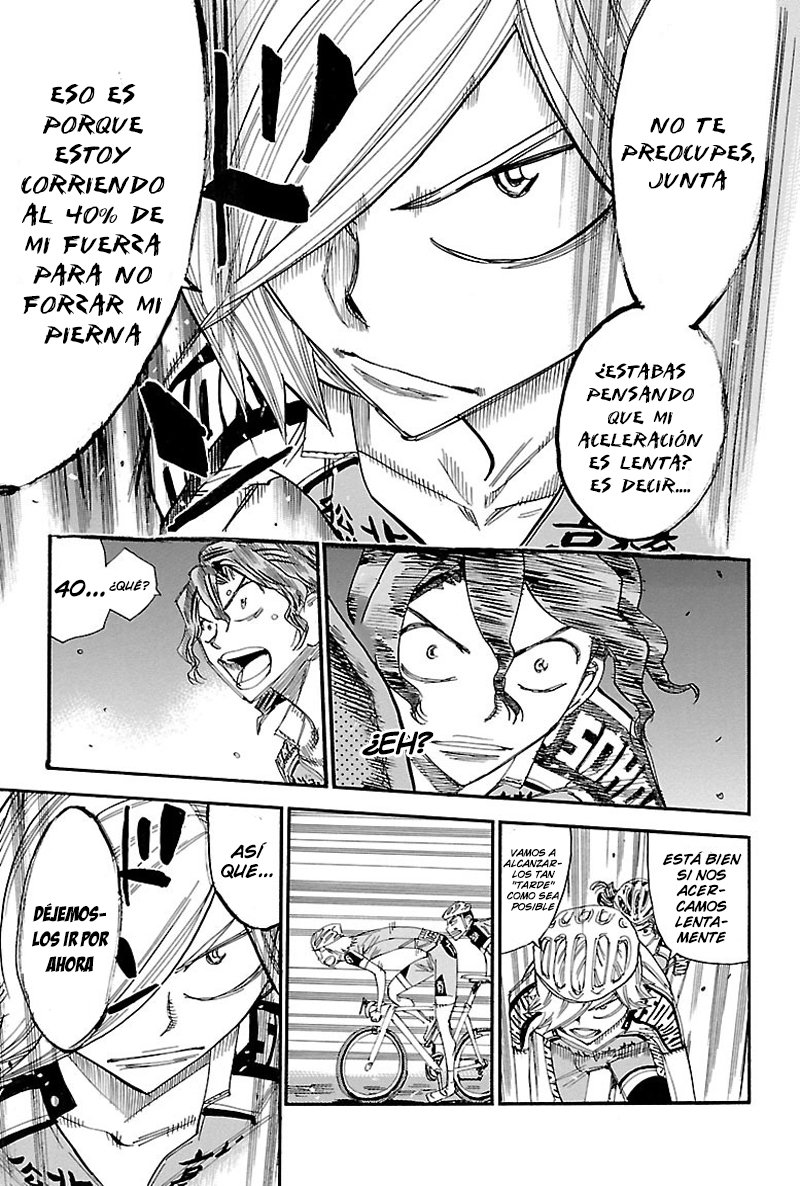 Yowamushi Pedal Capitulo 441: Hiroshima Impasiente página 14