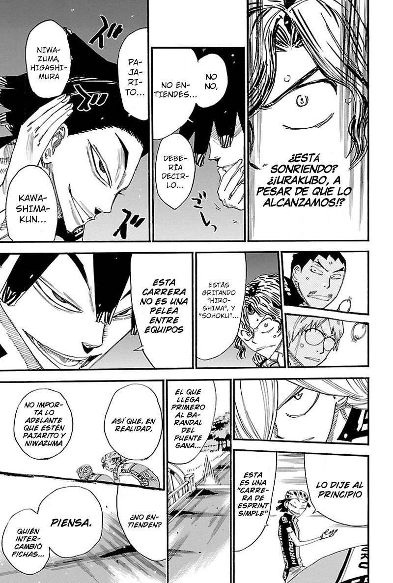 Yowamushi Pedal Capitulo 441: Hiroshima Impasiente página 19
