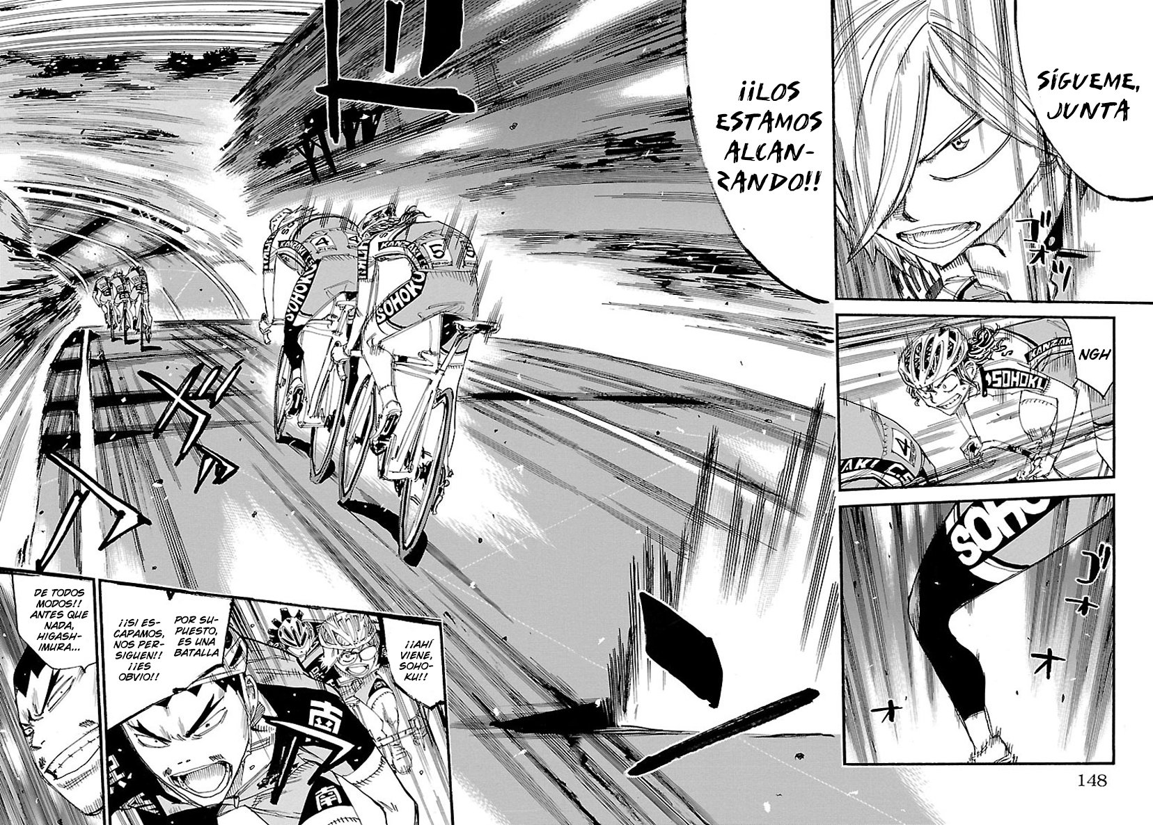Yowamushi Pedal Capitulo 441: Hiroshima Impasiente página 9