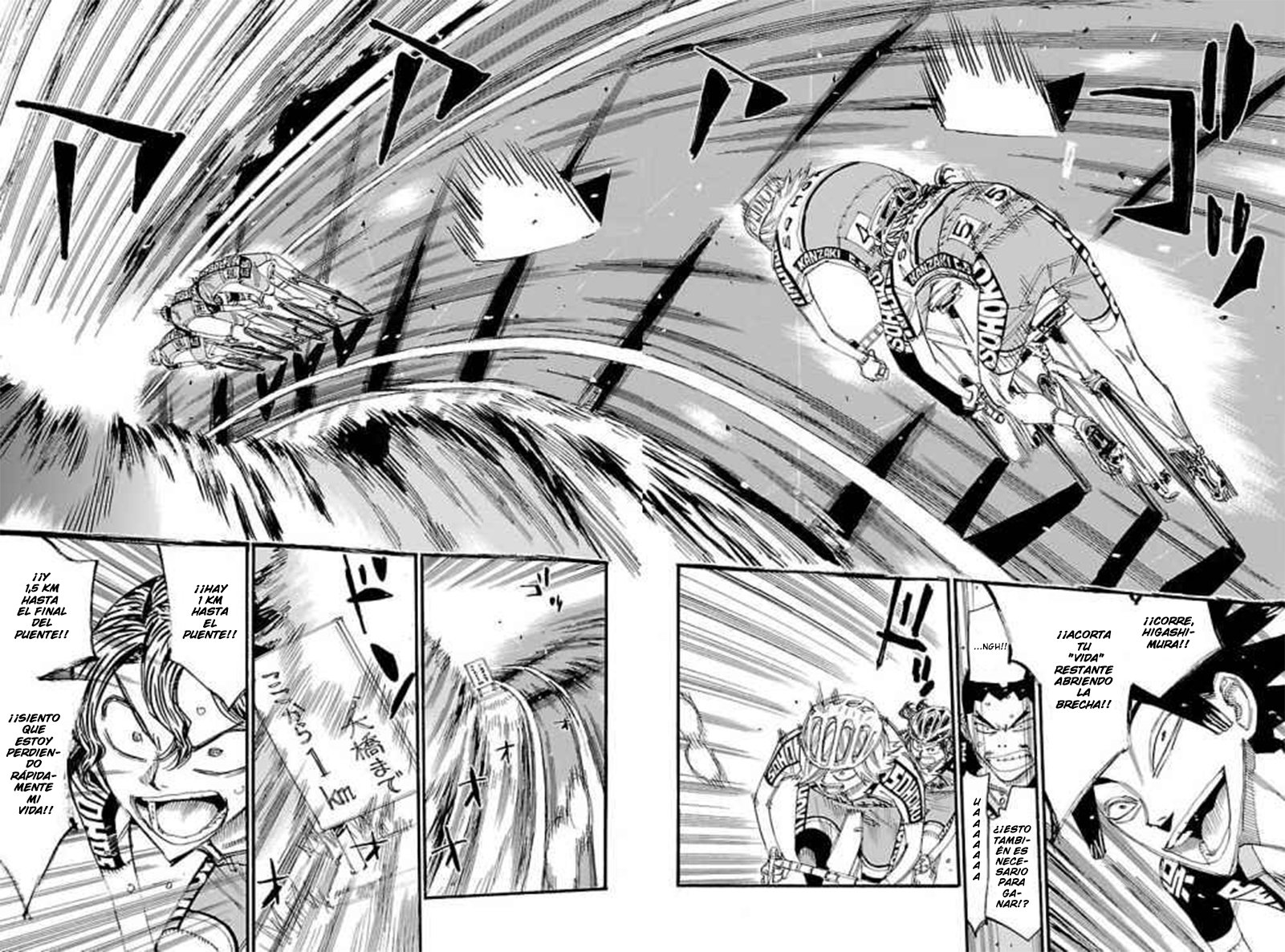 Yowamushi Pedal Capitulo 442: Perder la vida página 10