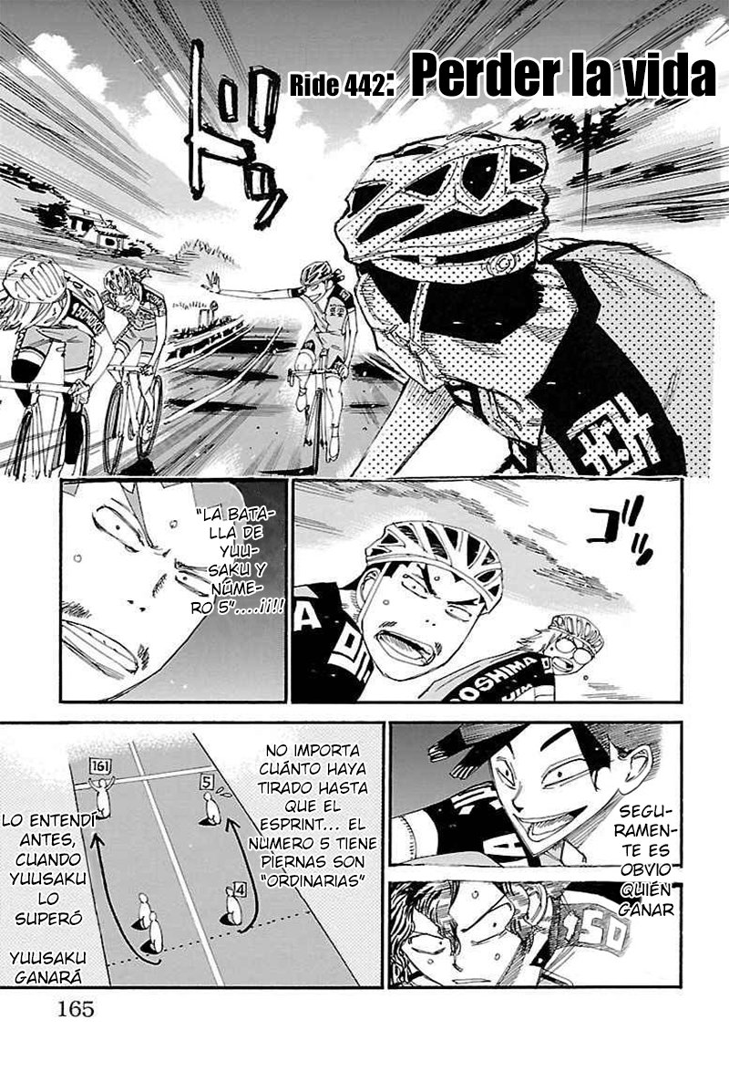 Yowamushi Pedal Capitulo 442: Perder la vida página 2