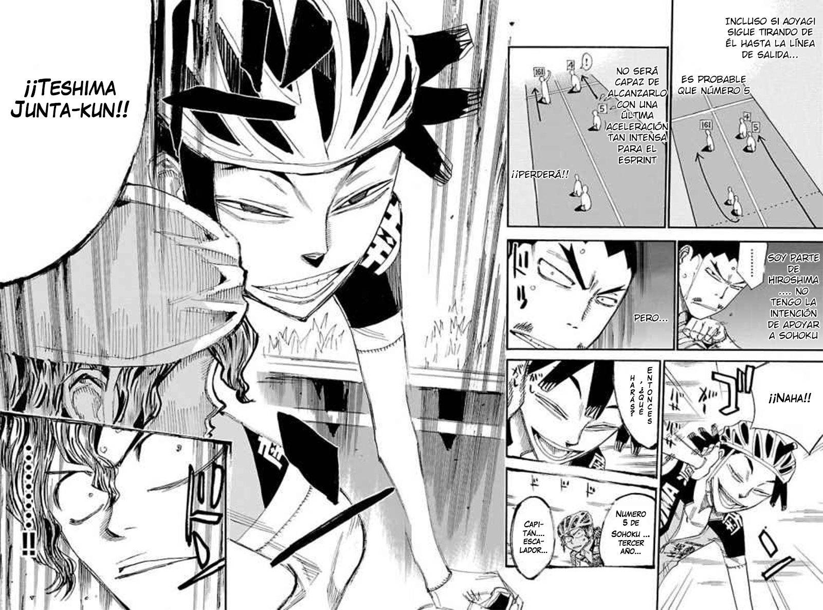 Yowamushi Pedal Capitulo 442: Perder la vida página 3