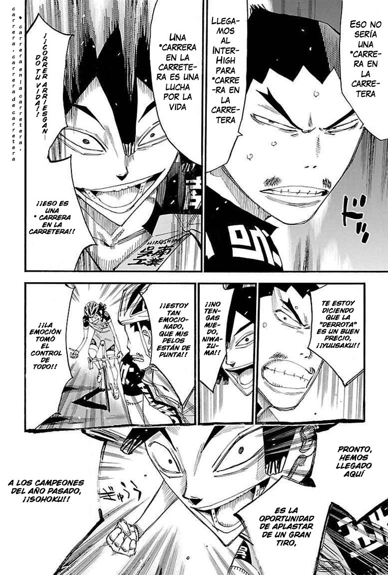 Yowamushi Pedal Capitulo 442: Perder la vida página 8