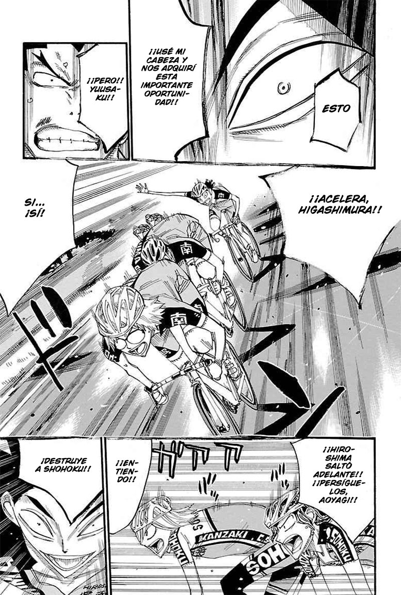 Yowamushi Pedal Capitulo 442: Perder la vida página 9