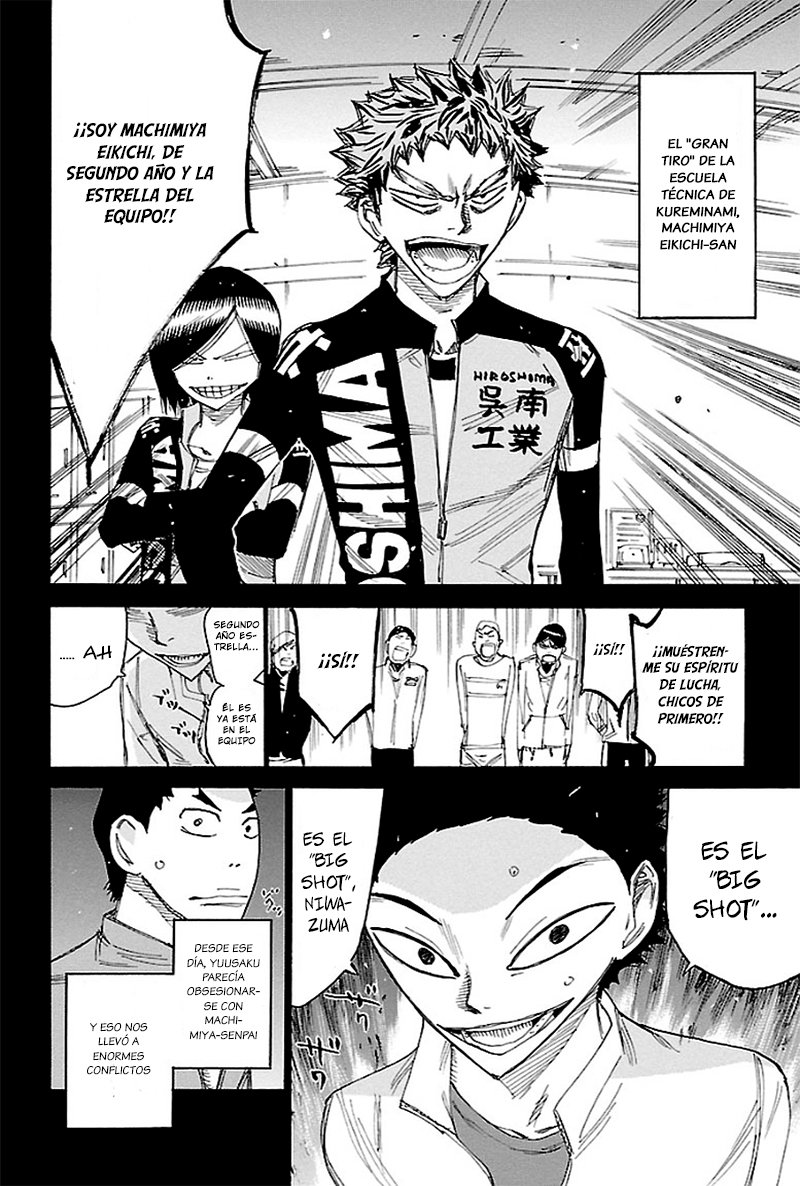 Yowamushi Pedal Capitulo 443: Urakubo Yuusaku página 34