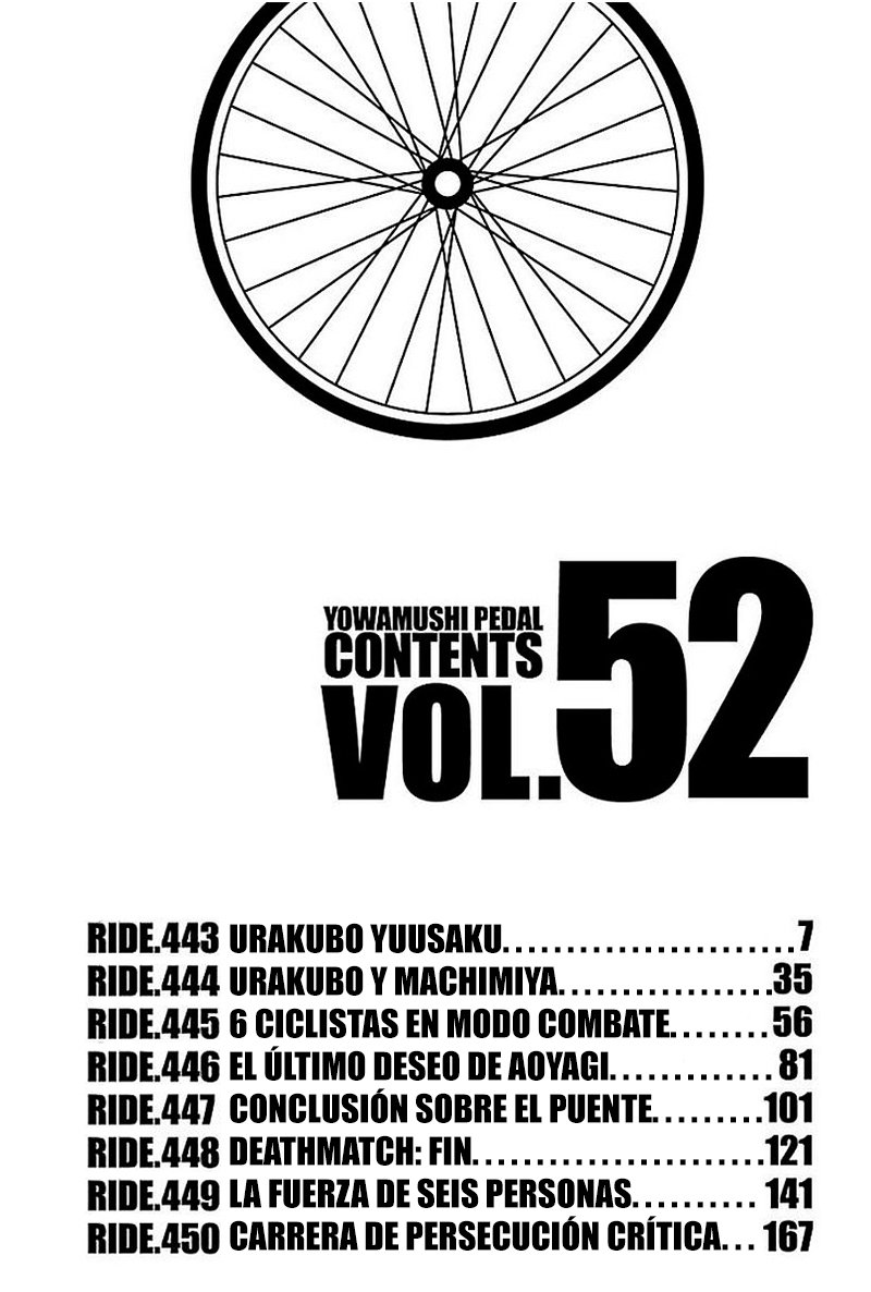 Yowamushi Pedal Capitulo 443: Urakubo Yuusaku página 7
