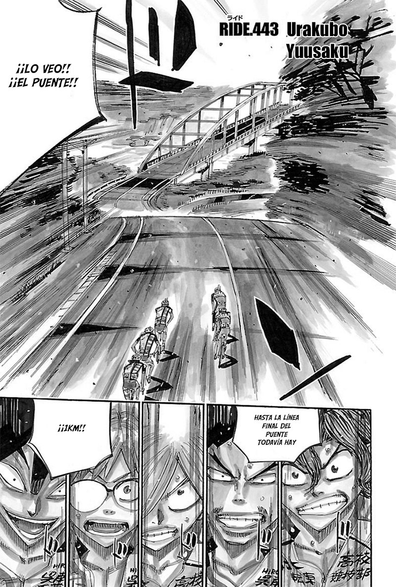 Yowamushi Pedal Capitulo 443: Urakubo Yuusaku página 9