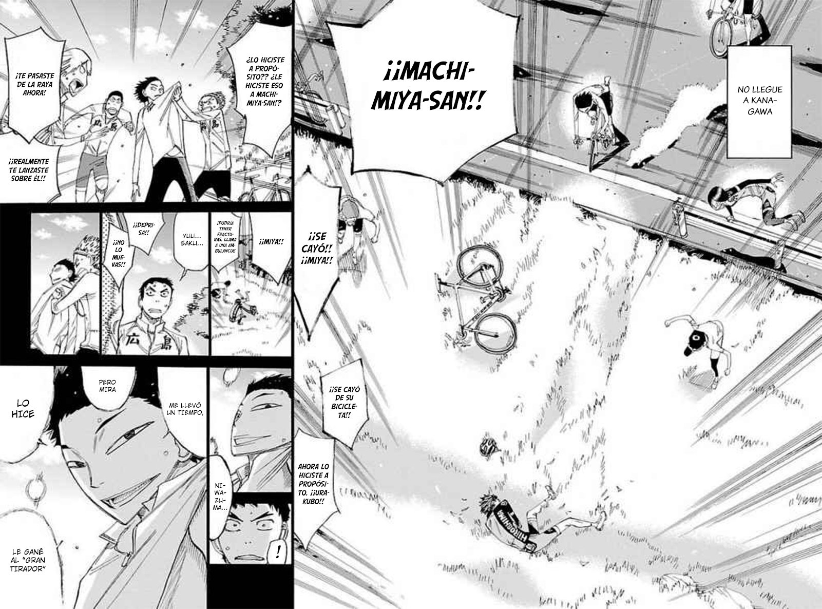 Yowamushi Pedal Capitulo 444: Urakubo y Machimiya página 10
