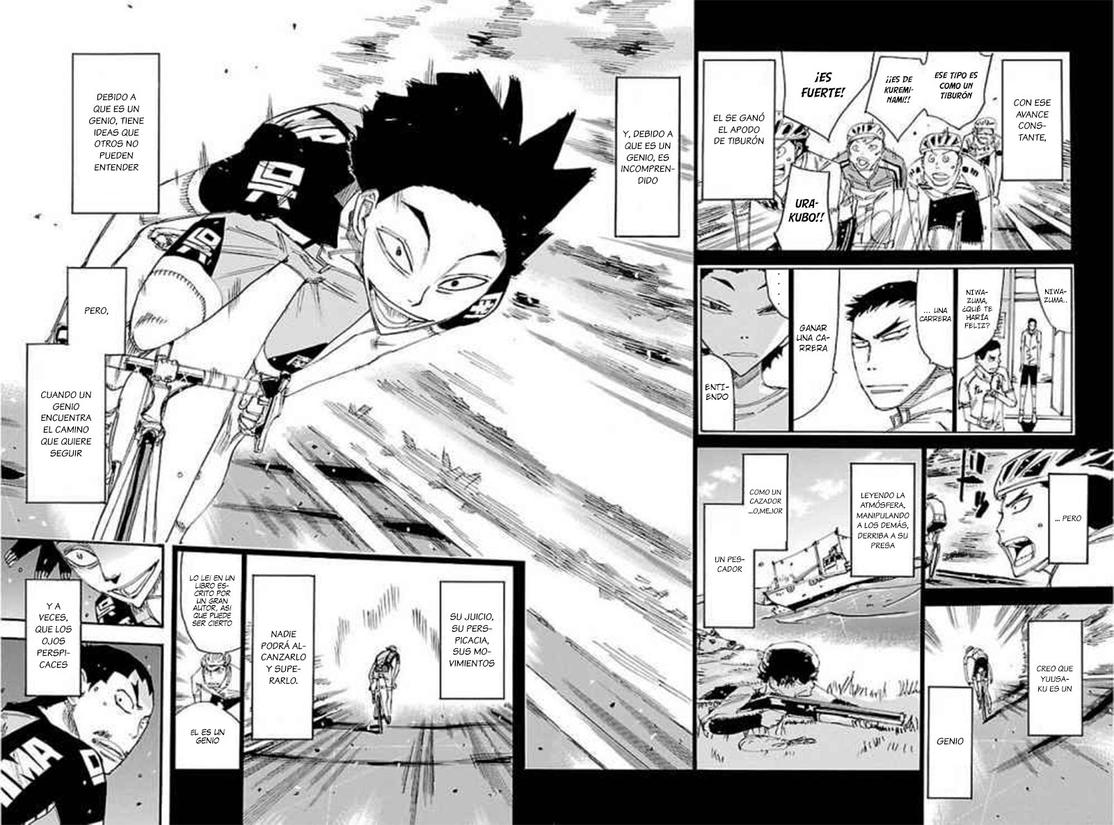 Yowamushi Pedal Capitulo 444: Urakubo y Machimiya página 15