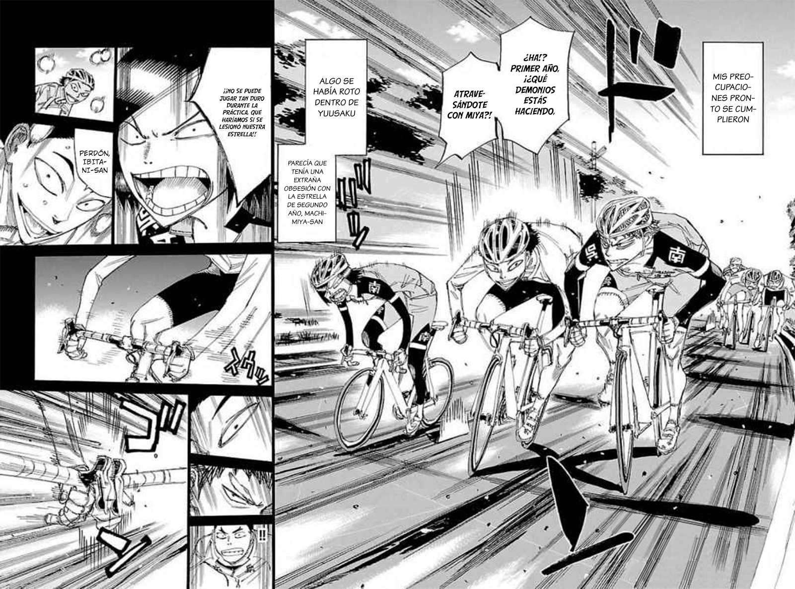 Yowamushi Pedal Capitulo 444: Urakubo y Machimiya página 5
