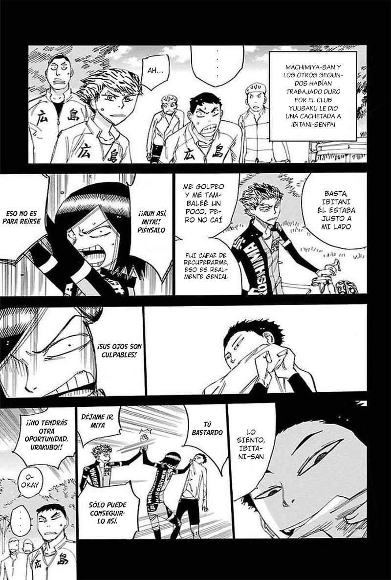 Yowamushi Pedal Capitulo 444: Urakubo y Machimiya página 7