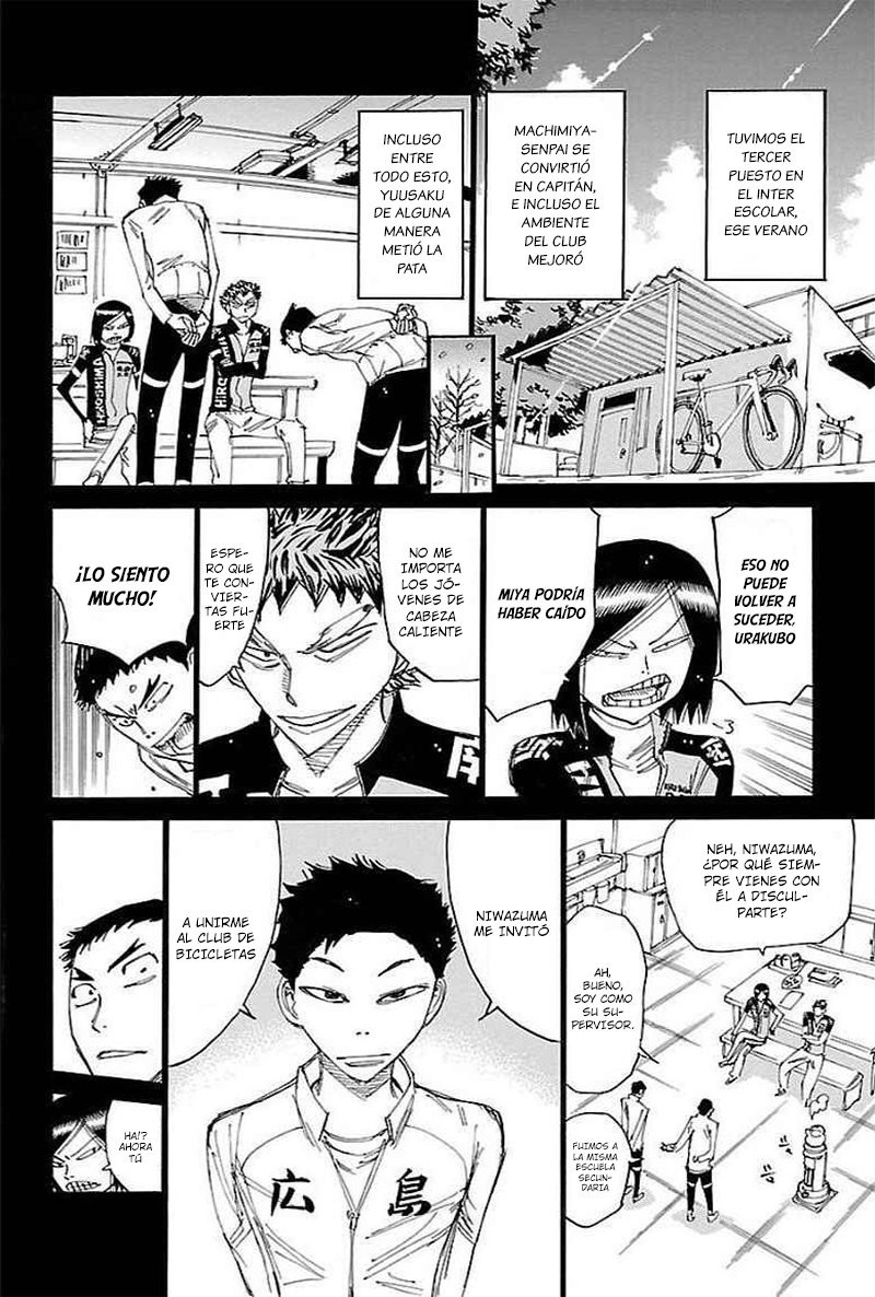 Yowamushi Pedal Capitulo 444: Urakubo y Machimiya página 8