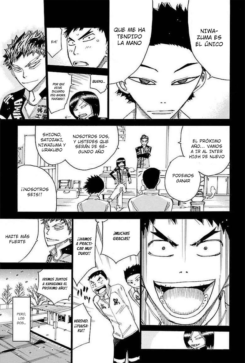 Yowamushi Pedal Capitulo 444: Urakubo y Machimiya página 9