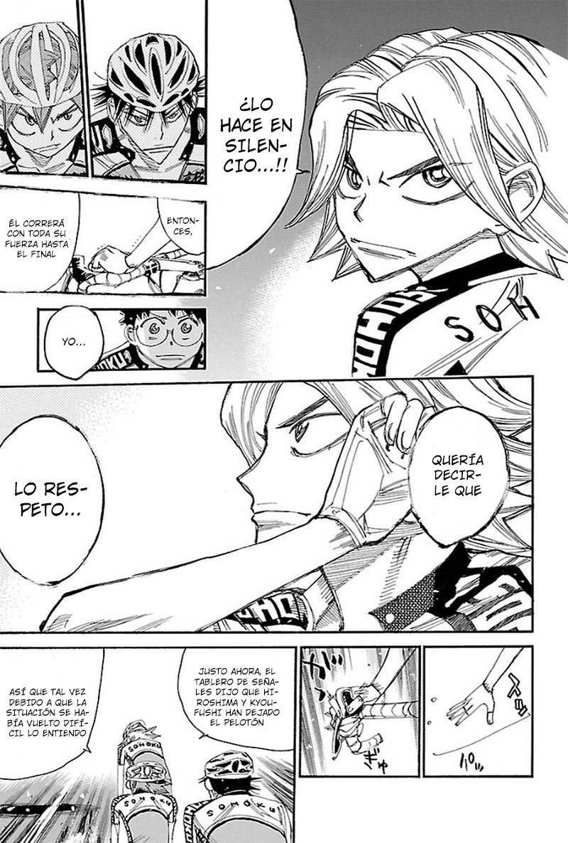 Yowamushi Pedal Capitulo 445: ¡Seis personas peleando! página 11