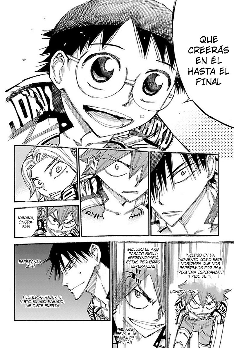Yowamushi Pedal Capitulo 445: ¡Seis personas peleando! página 14