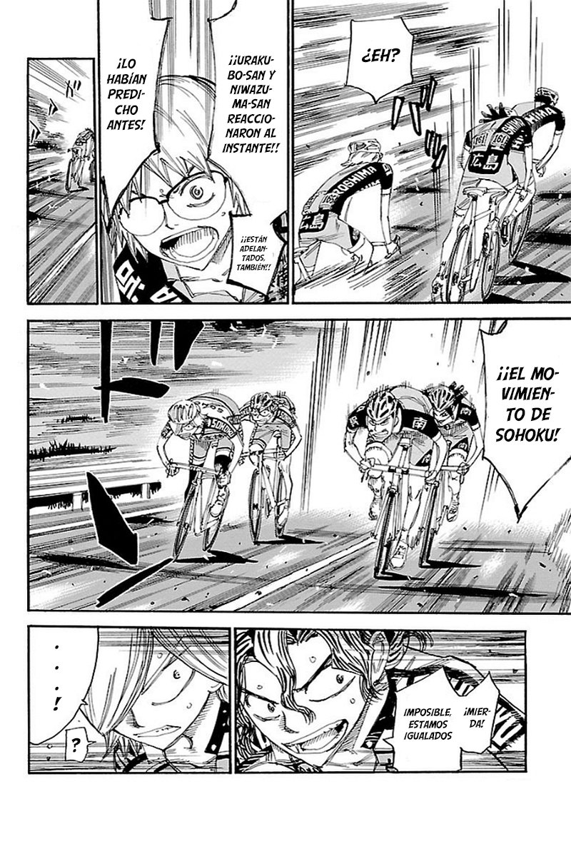 Yowamushi Pedal Capitulo 445: ¡Seis personas peleando! página 17