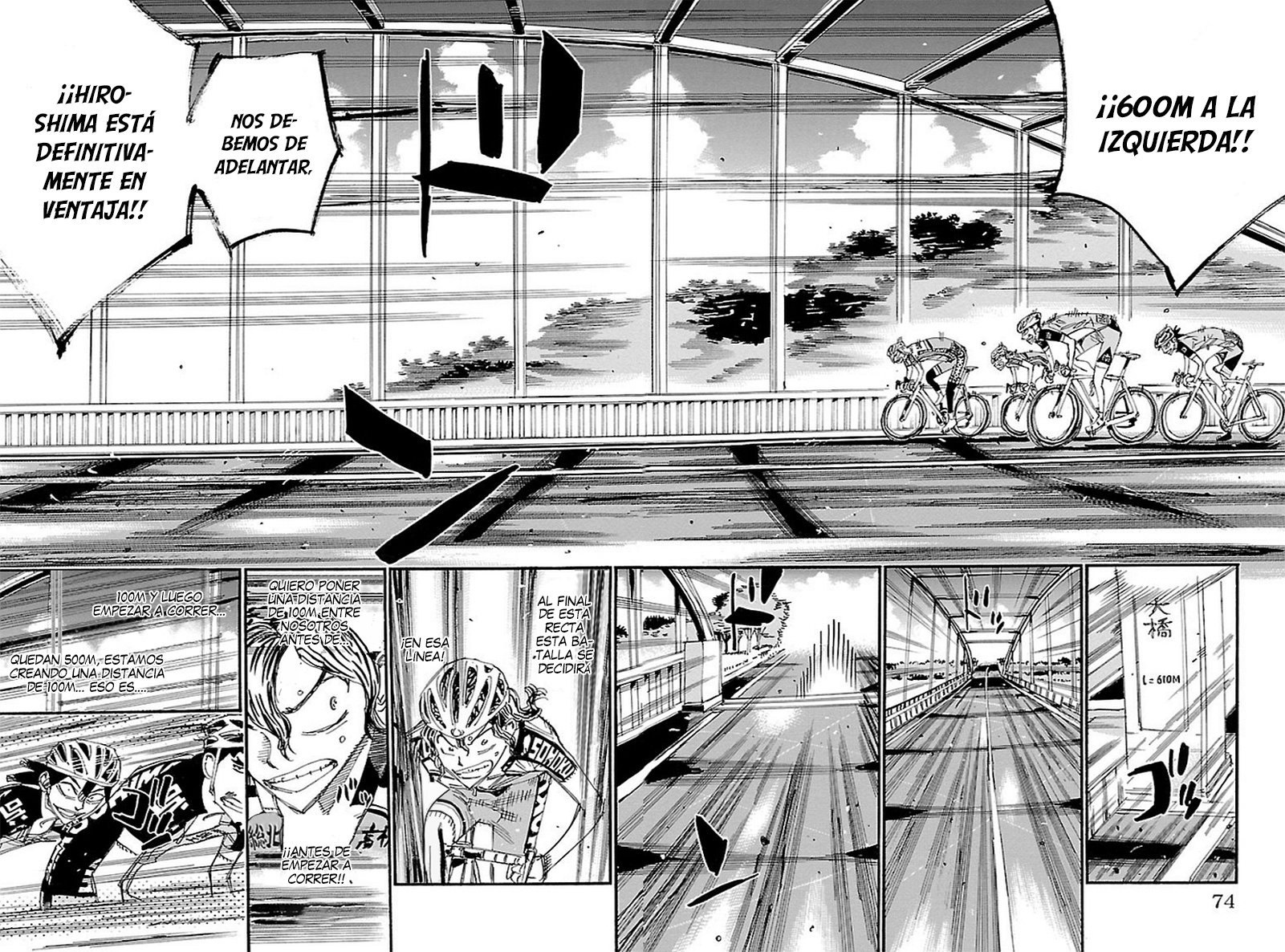 Yowamushi Pedal Capitulo 445: ¡Seis personas peleando! página 19