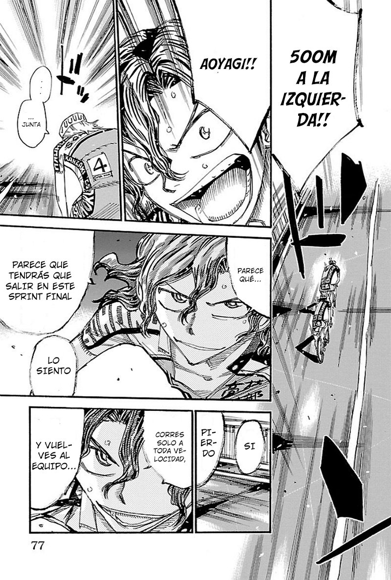 Yowamushi Pedal Capitulo 445: ¡Seis personas peleando! página 21