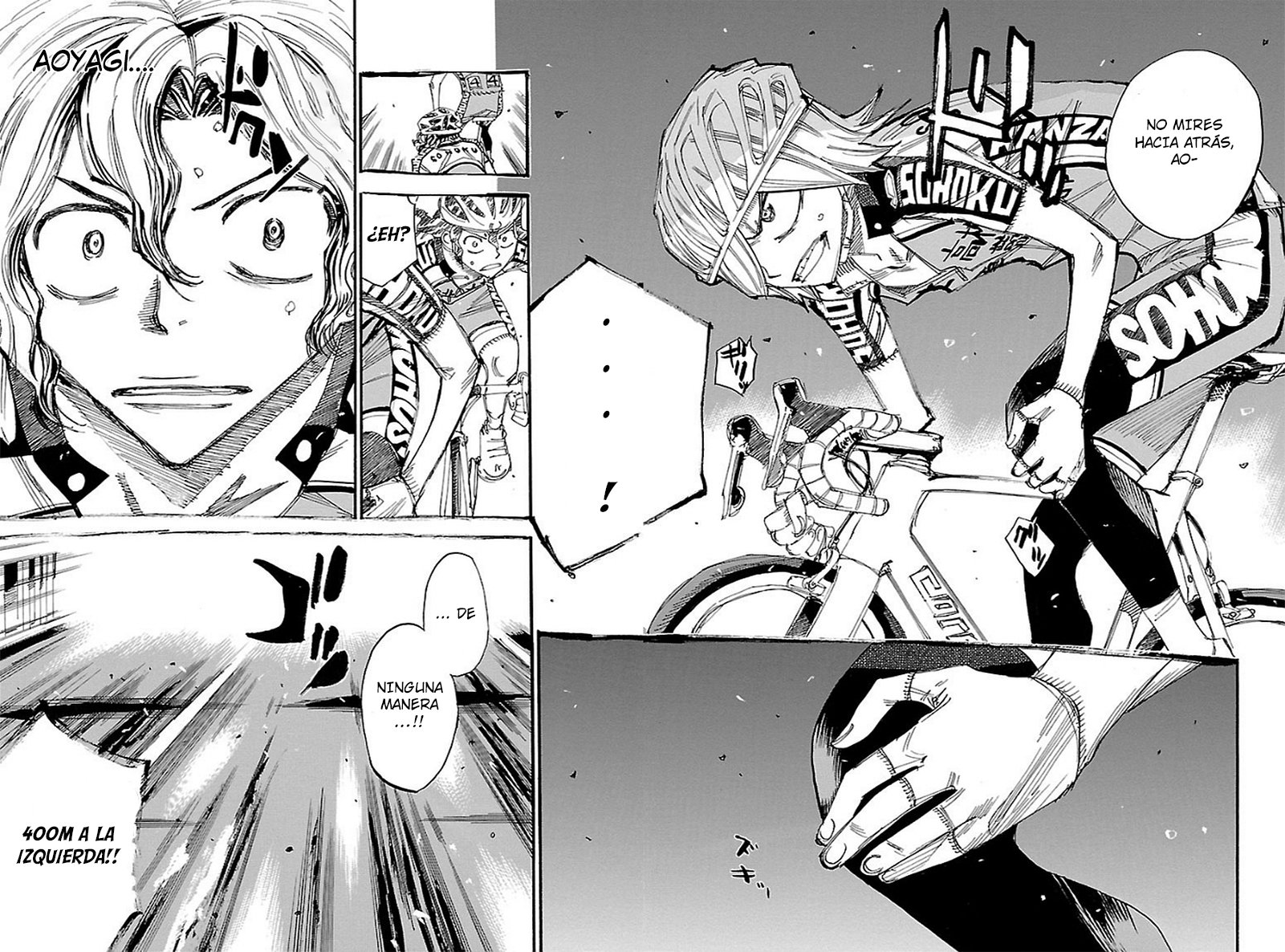 Yowamushi Pedal Capitulo 445: ¡Seis personas peleando! página 22