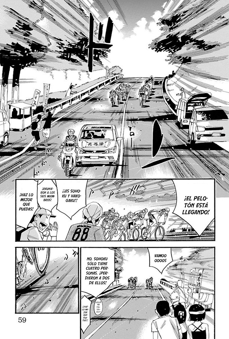 Yowamushi Pedal Capitulo 445: ¡Seis personas peleando! página 5