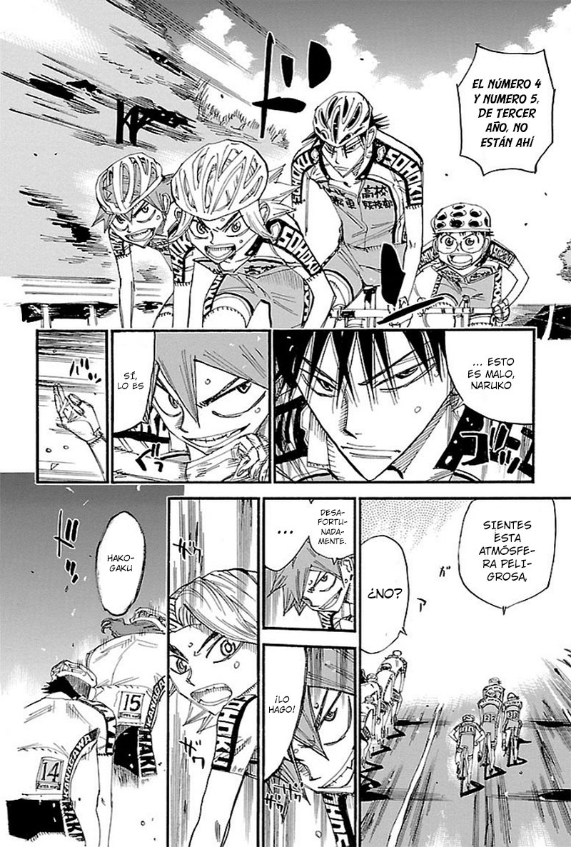 Yowamushi Pedal Capitulo 445: ¡Seis personas peleando! página 6