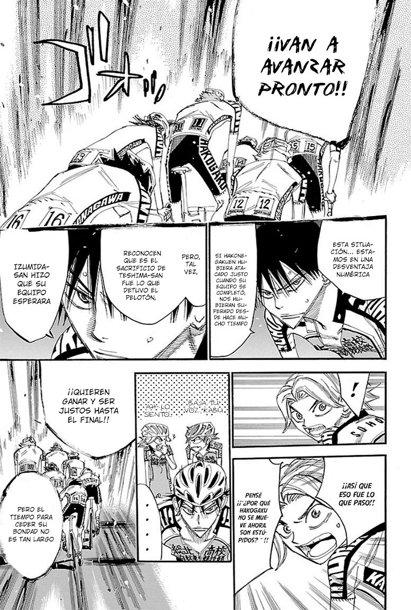 Yowamushi Pedal Capitulo 445: ¡Seis personas peleando! página 7