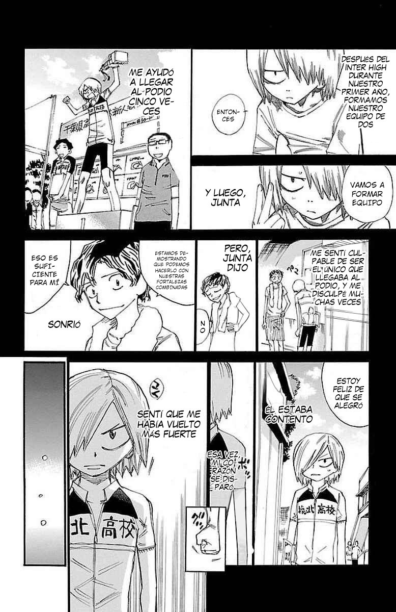 Yowamushi Pedal Capitulo 446: El último deseo de Aoyagi. página 12