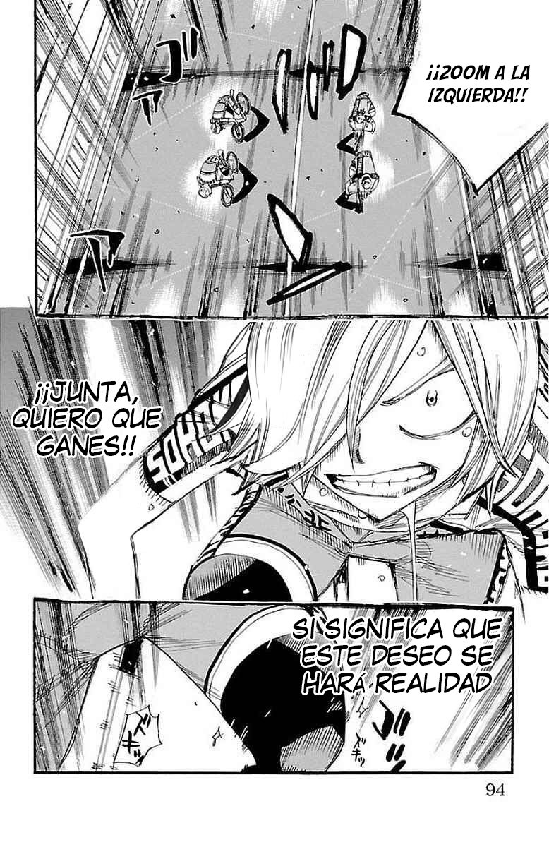 Yowamushi Pedal Capitulo 446: El último deseo de Aoyagi. página 14