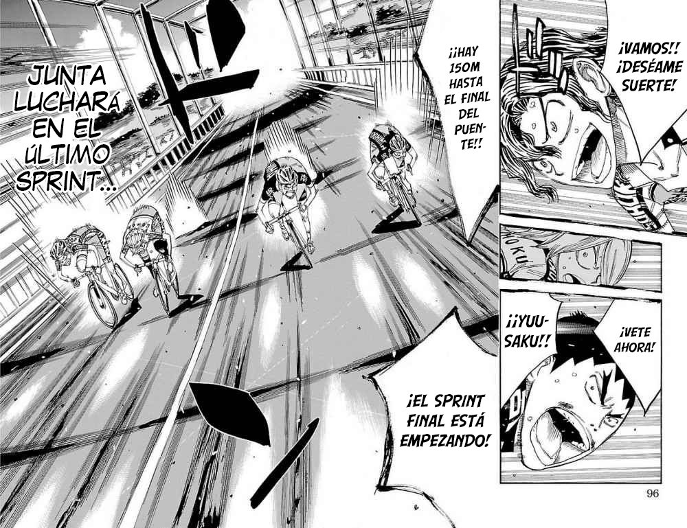 Yowamushi Pedal Capitulo 446: El último deseo de Aoyagi. página 16