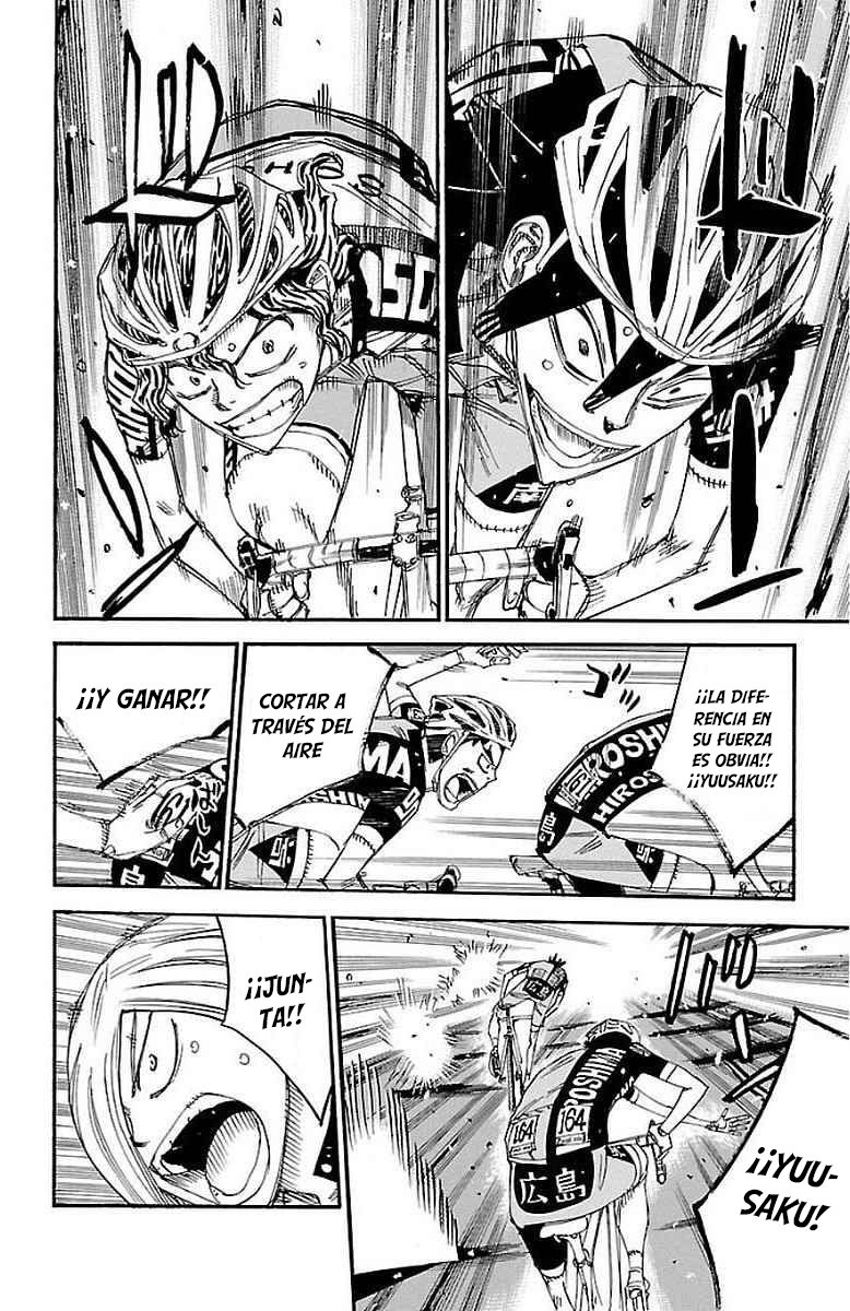 Yowamushi Pedal Capitulo 446: El último deseo de Aoyagi. página 17