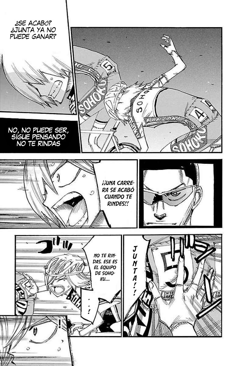 Yowamushi Pedal Capitulo 446: El último deseo de Aoyagi. página 18