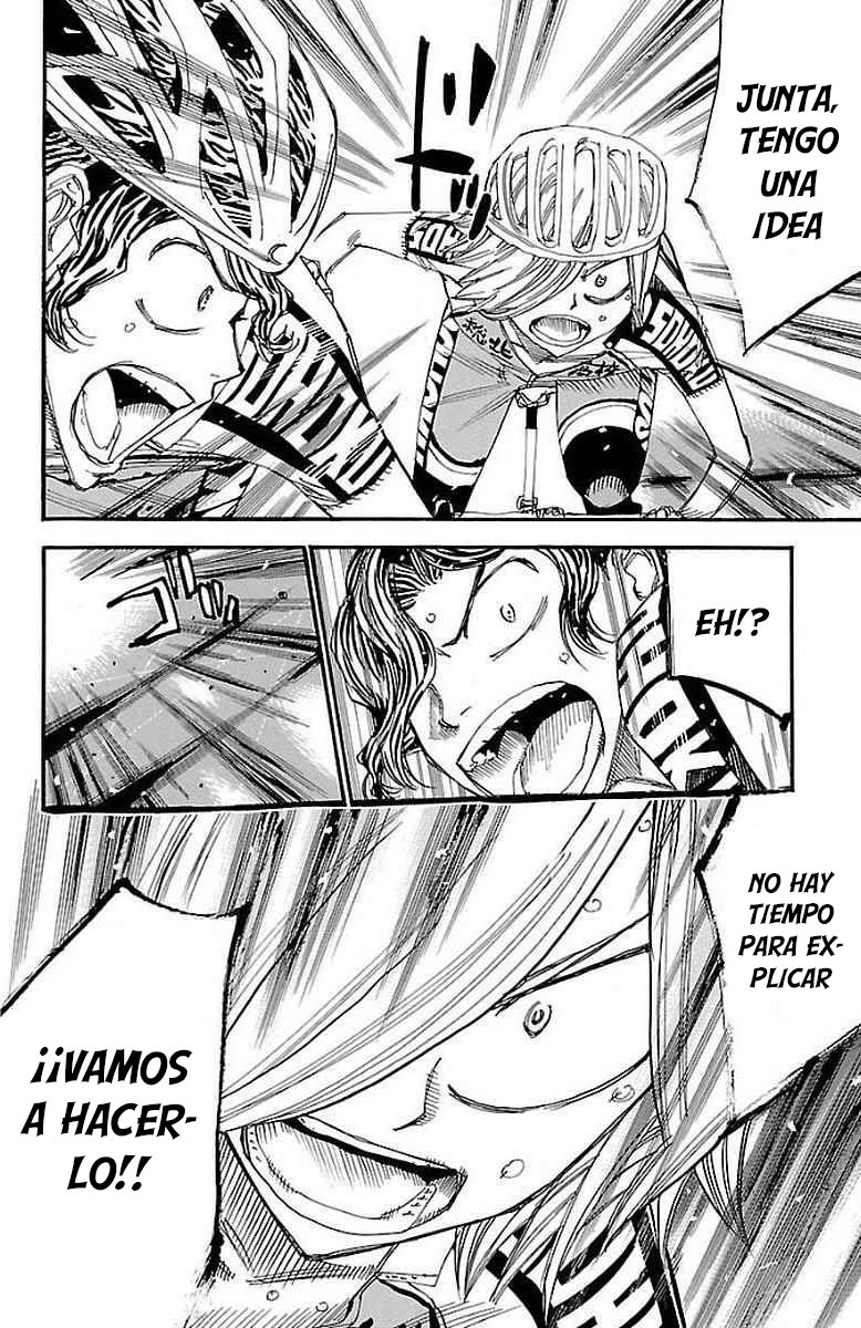 Yowamushi Pedal Capitulo 446: El último deseo de Aoyagi. página 19