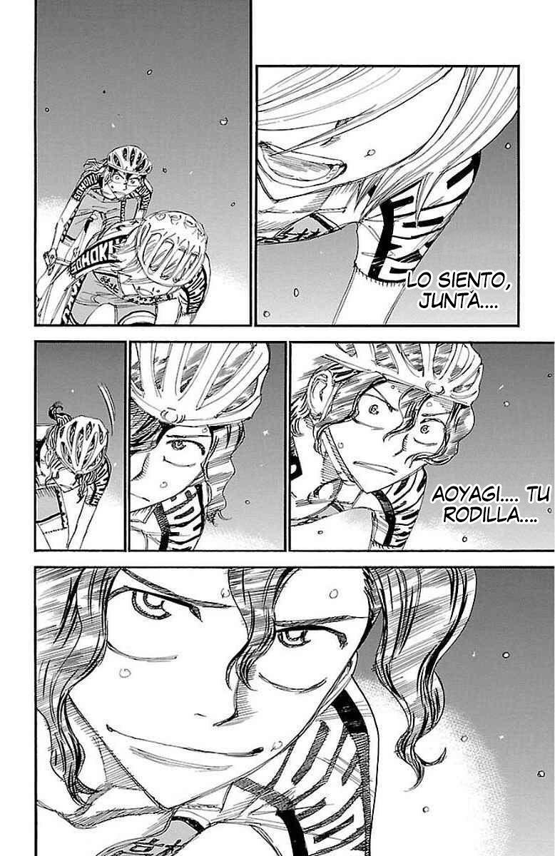 Yowamushi Pedal Capitulo 446: El último deseo de Aoyagi. página 6