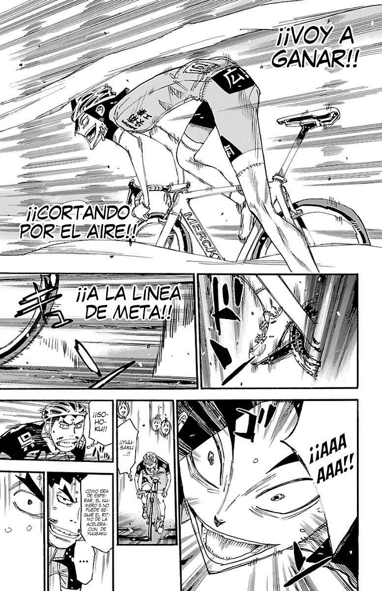 Yowamushi Pedal Capitulo 447: ¡¡Asentamiento en el puente!! página 5