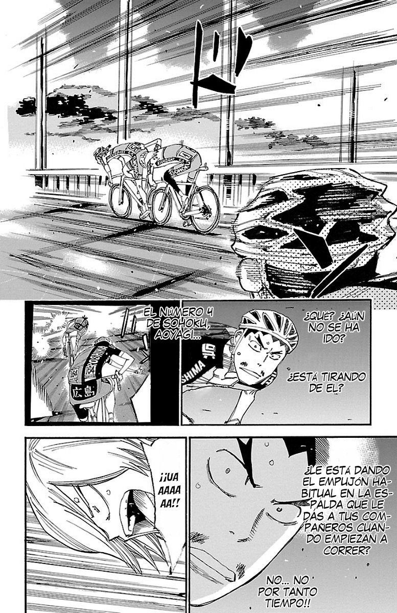 Yowamushi Pedal Capitulo 447: ¡¡Asentamiento en el puente!! página 6