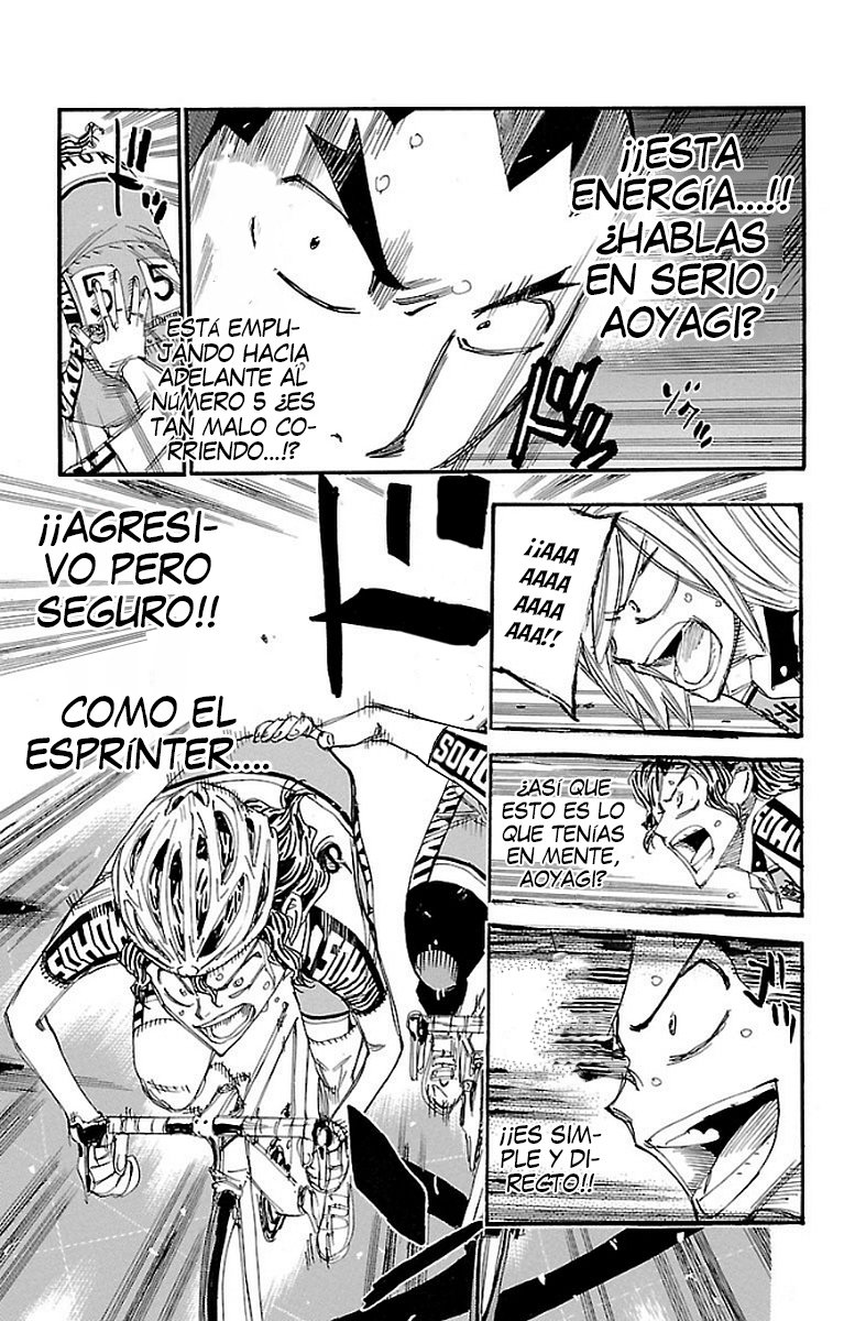 Yowamushi Pedal Capitulo 447: ¡¡Asentamiento en el puente!! página 7