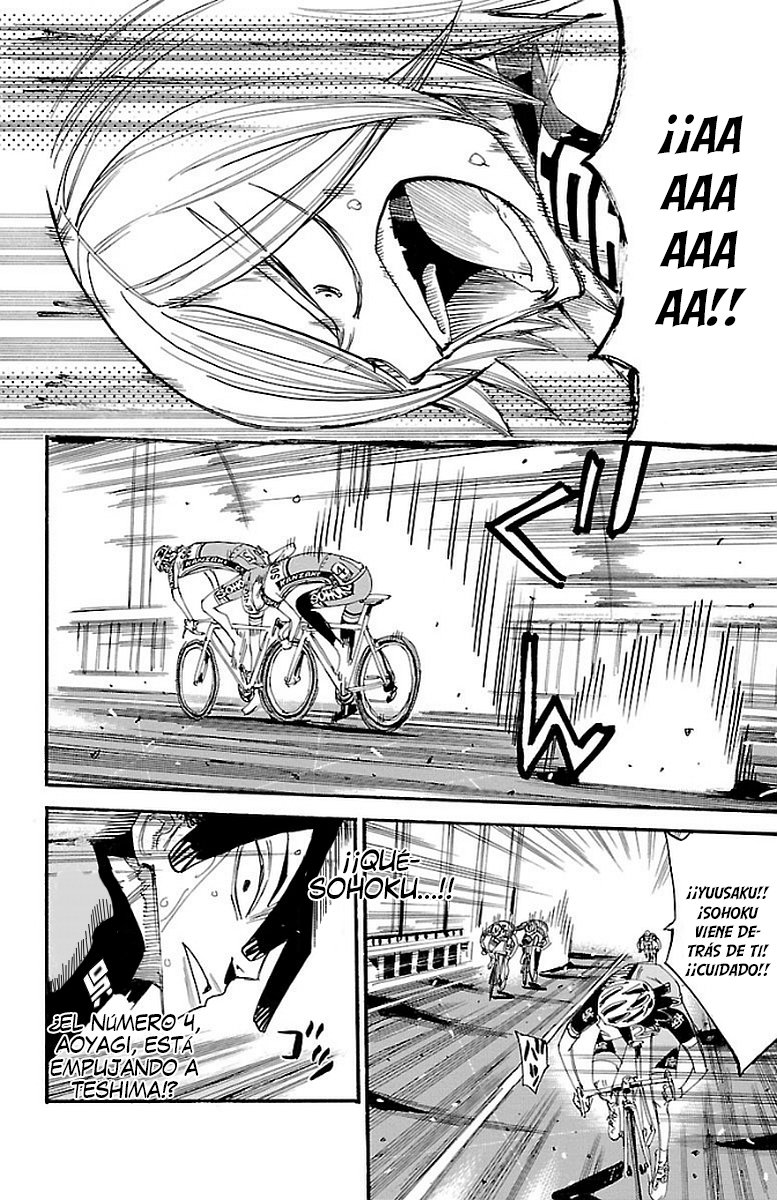 Yowamushi Pedal Capitulo 447: ¡¡Asentamiento en el puente!! página 9