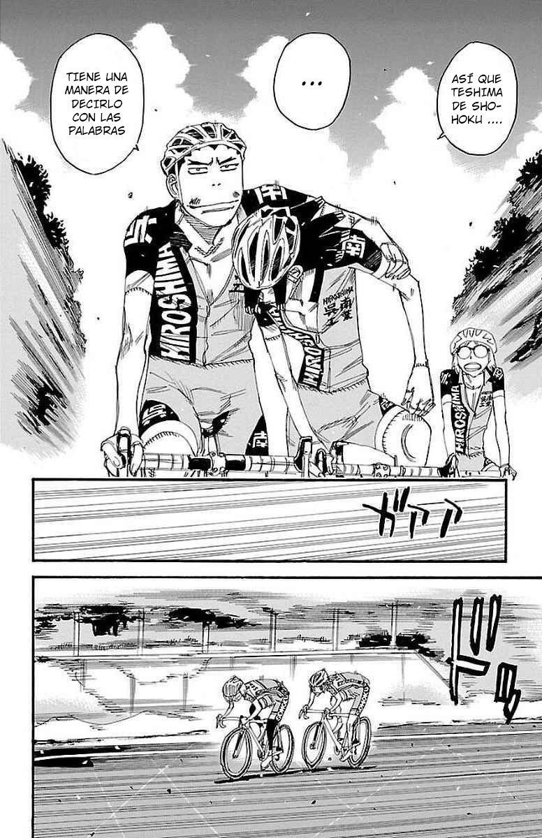Yowamushi Pedal Capitulo 448: El final del juego de la muerte página 16